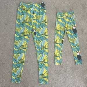 LulaRoe Mommy & Me Toucan Set